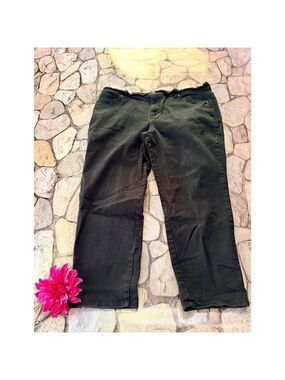 GLORIA VANDERBILT BLACK JEANS-SIZE 18 SHORT